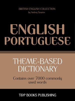 cover image of Theme-Based Dictionary